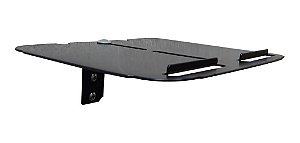 Suporte Preto De Parede Para Conversor Receptor Brasforma
