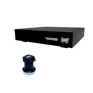 Receptor Bedin Bs9900s + Lnb Simples Universal