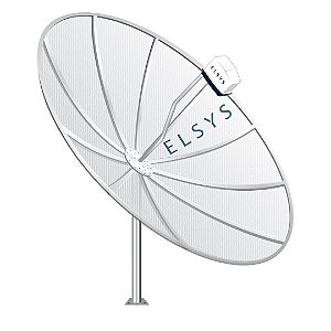 Antena Parabólica 1.90mt Banda C Eldtec/elsys