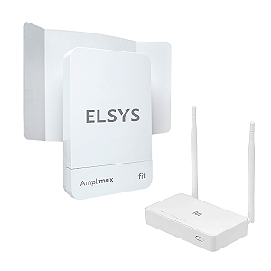 Roteador Externo Amplimax Fit 4g + Roteador Wi-fi Multilaser