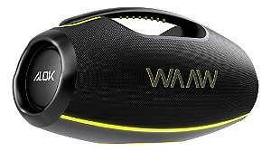 Caixa De Som Bluetooth Waaw By Alok Hyperboom 1000 À Prova D