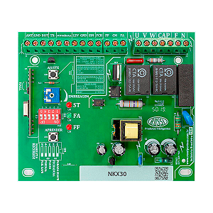 Placa Central Wkx90 433mhz Desl/pivo/basc +2ntx 17541 Rossi