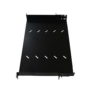 Bandeja Fixa 19 Pol Preto 400mm 4 Pontos Fixação 4384 Max