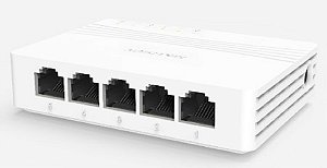 Switch 5 Portas Gigabit Rj45 Hikvision Ds-3e0505d-e