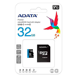 Cartão Memoria 32gb Classe 10 Uhs-i/32gb