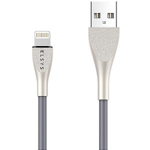 Cabo De Dados Usb iPhone Eacd021-2 Prata  Elsys