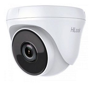 Câmera 20mt 1mp 720p Dome 2,8mm Hilook Thc-t110-p Branco