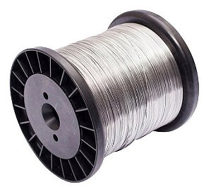 Carretel Fio De Aço Para Cerca Eletrica 0,90mm 1 Kilo