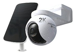 Câmera Wifi Ezviz Cs-cb8/sp 2k + Painel Solar Ezviz