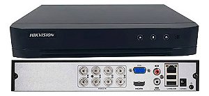 Dvr 08 Canais Hikvision Acusense 5megas Lite 7208hqhi-m1/e