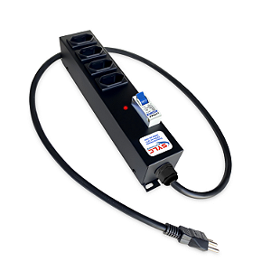 Filtro Linha 20a 4 Tomadas Bivolt 4400w Disjuntor 83.0050
