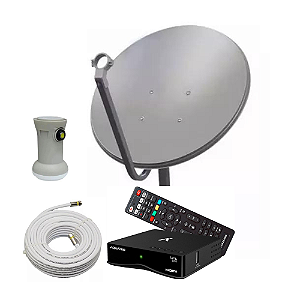 Receptor Completo Digital Banda Ku Full Hd Dth-9000