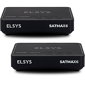 Kit 2 Receptor Digital Banda Ku Full Hd Satmax 6 Etrs72