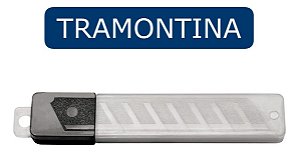 Kit Jogo Lâmina Para Estilete 18mm Com 10 Peças - Tramontina