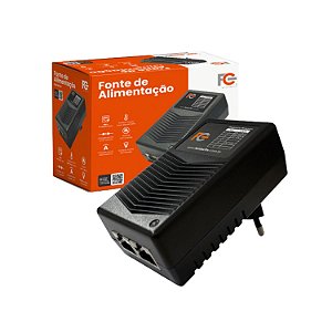 Fonte Poe 24v 1a Injetor Passivo Fast Ethernet Fcpoe01