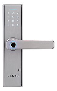 Fechadura Digital Embutir Esf-de4000b Prata Elsys