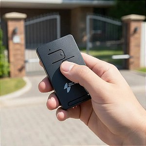 Controle Remoto Acton Tx Preto Para Portão Automático