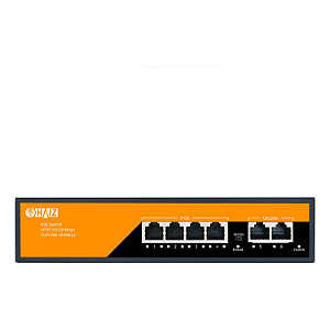 Switch  4 Portas Poe 2 Portas 10/100 Hz-1006p-ea2
