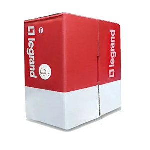Cabo Rede Lan Cat6 Lszh 23awg 305mt U/utp Cinza Legrand