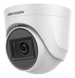 Camera Dome 20mt 2mp 2,8mm Microfone Flex Ds-2ce76d0t-itpfs