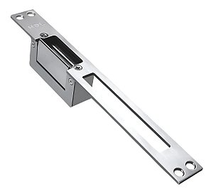 Fechadura Elétrica Hdl Fec-91 La 12v Trinco Ajustável Prata