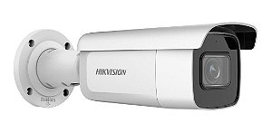 Câmera Ip Varifocal Motorizada 4mp Bullet Hikvision Cor