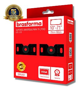Suporte Tv Fixo Universal Led, Lcd, Smart 10  A 90
