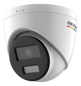 Câmera Dome De Áudio Externa Hikvision Colorvu 2mp 1080p