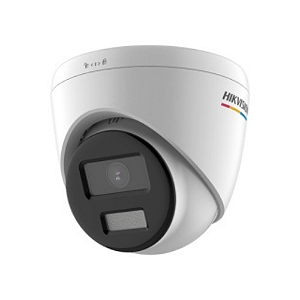 Câmera Dome De Áudio Externa Hikvision Colorvu 2mp 1080p