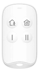 Controle Remoto Hikvision Para Central De Alarme 4 Botões
