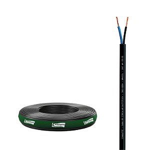 Cabo Pp Duttiflex 2x0,75mm2 Circular 300/500v Pvc 100mt