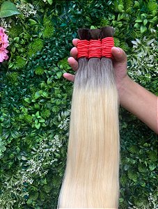 50g Loiro Raiz Esfumada 65cm