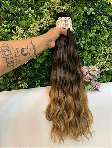 50g Ombre hair Ondulado 75cm