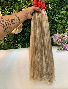 50g Loiro Mesclado C/Marrom 65cm