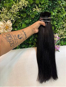 50g Liso preto 80/85cm