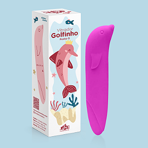 Vibrador Golfinho Spot G em Soft Touch Cores