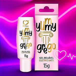 Yummy Beijo Grego Gel Eletrizante e Beijável 15 Gramas