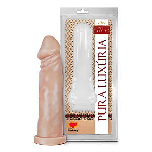 Penis Realístico em Silicone Macio e Flexível Tamanho 19,5X4,7Cms