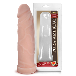 Penis Grande em Cyber Skin Tamanho 24 x 06 Cms