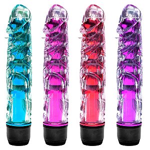 Vibrador Personal em Silicone Gel Sensor Colors