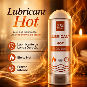 Lubrificante Mega Deslizante Hot 200 Ml
