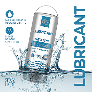 Lubrificante Mega Deslizante 200 Ml Neutro / Hot