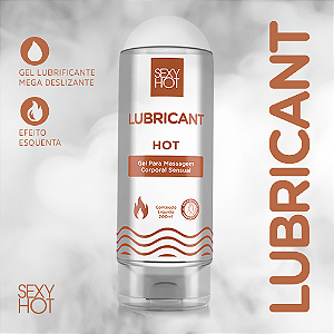 Lubrificante Mega Deslizante 200 Ml Neutro / Hot