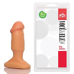 Plug Mini Penis Tamanho 11 x 3 Cms