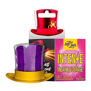 Bolinhas Explosivas Six Balls Intense Insane Voltage Frasco com 06 Unidades