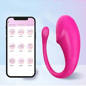 Vibrador Power Bullet por Aplicativo, Vibração pelo App, Música, Touch e Controle  a Distância
