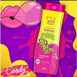 Sabonete Íntimo Babasoul Com Sensação Térmica 200Ml  Vários Aromas