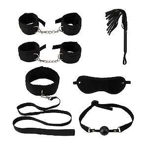 Kit Sado Bondage com 06 Itens Cores