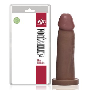 Penis Realistico Tamanho 14,5X4 Cms