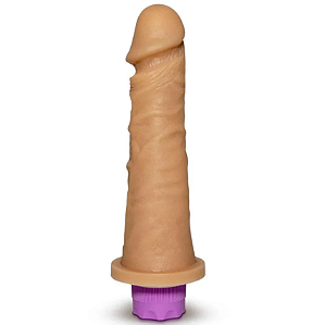 "PROMOÇÃO" Penis Realístico com Vibração Tamanho 18.5x4 Cms A PILHA